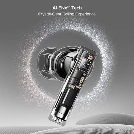 boAt Nirvana Ivy In Ear TWS Earbuds with 50 dB Hybrid ANC, Dynamic Head Tracking, 360 Spatial Audio, In-Ear Detection & Multi Point Connectivity (Gunmetal Black)-10