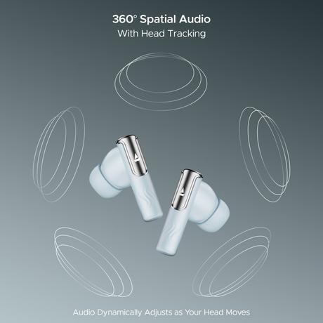 boAt Nirvana Ivy In Ear TWS Earbuds with 50 dB Hybrid ANC, Dynamic Head Tracking, 360 Spatial Audio, In-Ear Detection & Multi Point Connectivity (Quartz Cyan)-3