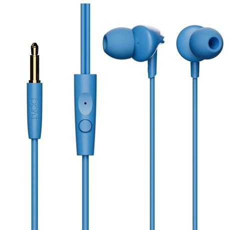 boAt BassHeads 100 in-Ear Wired Earphones with Hawk Inspired Design, Integrated Multifunction control, Super Extra Bass & Instant Voice Assistant (Blue)-1