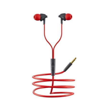 boAt Bassheads 100 Wired Earphones with Mic, Hawk Inspired Design, Integrated Multifunction Control, In-line Mic Hands Free Communication, Instant Voice Assistant, Super Extra Bass, Raging Red-1