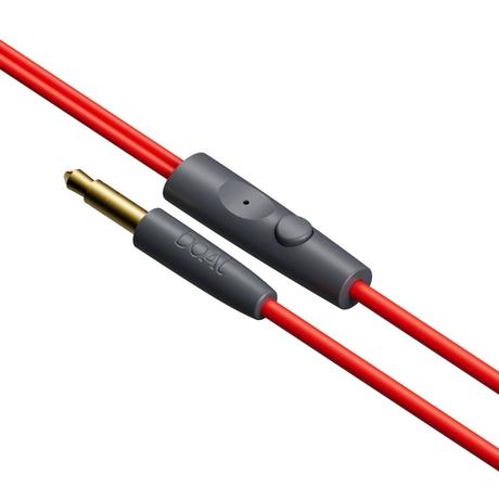 boAt Bassheads 100 Wired Earphones with Mic, Hawk Inspired Design, Integrated Multifunction Control, In-line Mic Hands Free Communication, Instant Voice Assistant, Super Extra Bass, Raging Red-3