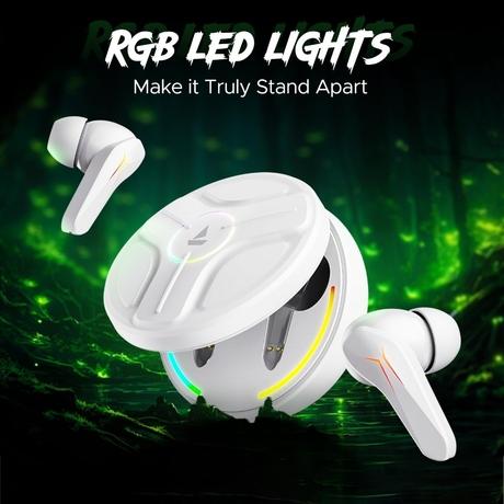 boAt Immortal 141 TWS Earbuds with ENxTM Tech, Up to 40 hrs Playtime, boAt Signature Sound, BEAST Mode, IPX4 Resistance, IWP Tech, RBG Lights, & USB Type-C Port (White Sabre)-4