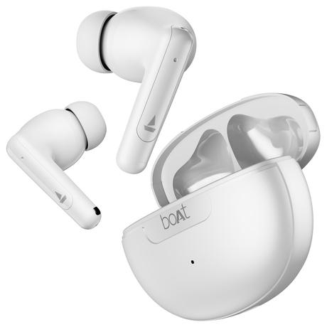 boAt Airdopes 161 ANC in-ear earbuds with 50 Hrs Playtime, Dual EQ Modes, 32 dB ANC, BEAST Mode, IWP Tech, IPX5 Water Resistant & Bluetooth v5.3 (White)-0