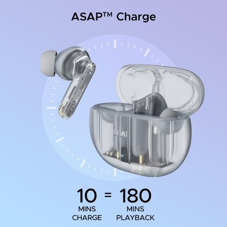 boAt Airdopes 191 ANC in-ear earbuds with 60 Hrs Playtime, 4 Mics with ENx Tech, 32 dB ANC, Ambient Mode, Seamless In-ear detection, 13 mm drivers & Bluetooth v5.3 (Pellucid White)-4