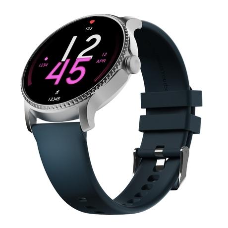 boAt Lunar Discovery Smart Watch with 3.53 cm (1.39 inch) HD Display, Functional Crown, Watch Face Studio, Emergency SOS, 700+ Active Modes, IP67 Dust, Sweat & Splash Resistance (Active Blue)-0