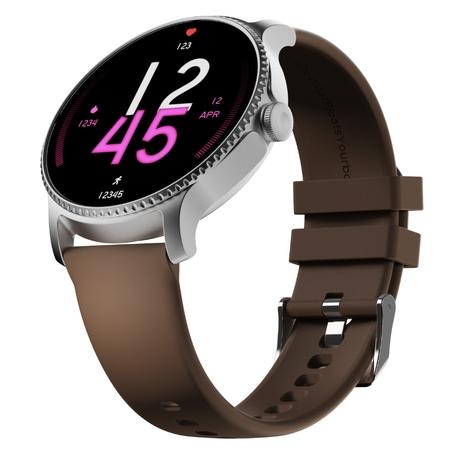 boAt Lunar Discovery Smart Watch with 3.53 cm (1.39 inch) HD Display, Functional Crown, Watch Face Studio, Emergency SOS, 700+ Active Modes, IP67 Dust, Sweat & Splash Resistance (Brown)-0