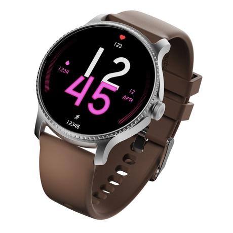 boAt Lunar Discovery Smart Watch with 3.53 cm (1.39 inch) HD Display, Functional Crown, Watch Face Studio, Emergency SOS, 700+ Active Modes, IP67 Dust, Sweat & Splash Resistance (Brown)-1