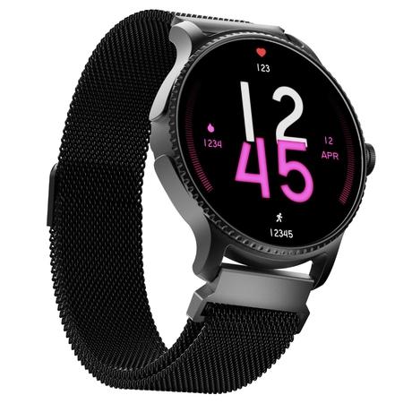 boAt Lunar Discovery Smart Watch with 3.53 cm (1.39 inch) HD Display, Functional Crown, Watch Face Studio, Emergency SOS, 700+ Active Modes, IP67 Dust, Sweat & Splash Resistance (Black Metal)-2