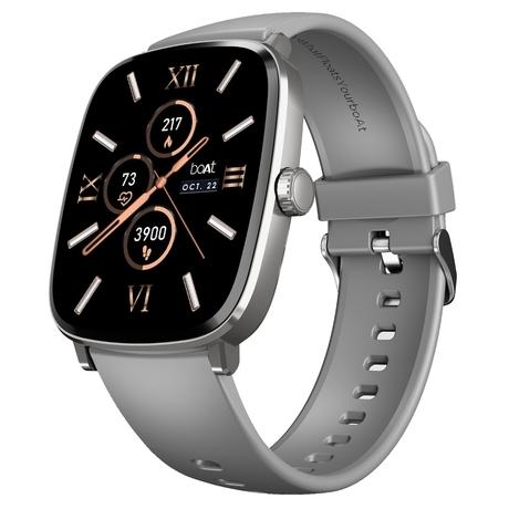 boAt Ultima Regal Smart Watch with 5.10 cm (2.01 inch) AMOLED Display Functional Crown, Watch Face Studio, Emergency SOS, BT Calling, 100+ Sports Modes(Cool Grey)-0