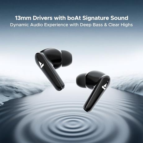 boAt Airdopes 131 Elite ANC with Active Noise Cancellation upto 32 dB, 60 HRS Playback & Chrome Design (Active Black)-4