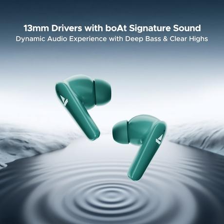 boAt Airdopes 131 Elite ANC with Active Noise Cancellation upto 32 dB, 60 HRS Playback & Chrome Design (Active Teal)-4