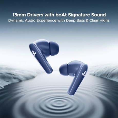 boAt Airdopes 131 Elite ANC with Active Noise Cancellation upto 32 dB, 60 HRS Playback & Chrome Design (Dawn Blue)-4