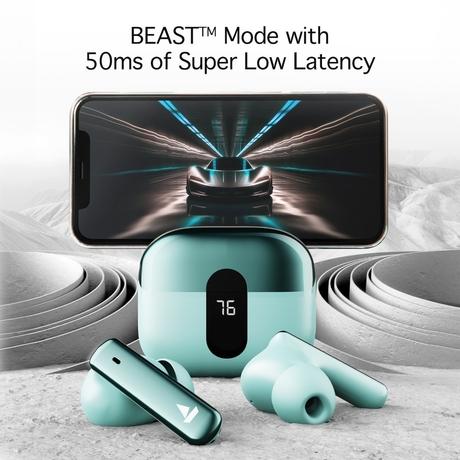 boAt Airdopes 181 Pro with 100 HRS Playback, 4 Mics ENx Technology & ASAP Charge (Frosted Mint)-7