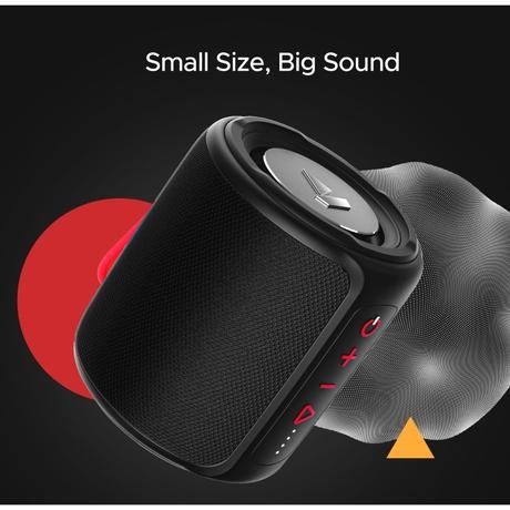 boAt Stone 352 Bluetooth Speaker with 10 W RMS Stereo Sound, IPX7 Water Resistance, TWS Feature, Up to 12 H Total Playtime, Multi-Compatibility Modes and Type-C Charging (Raging Black)-2