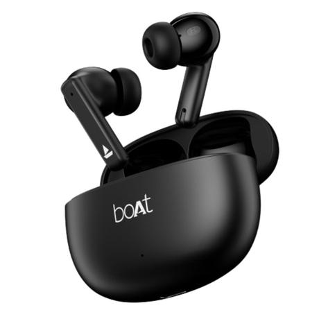 boAt Airdopes 170 ANC TWS Earbuds with 35 dB Active Noise Cancellation, Ambient Mode, 75 hrs Playback, 4 Mics with ENx, 13 mm Drivers, BEAST Mode, IWP Tech, ASAP Charge, Active Black-2