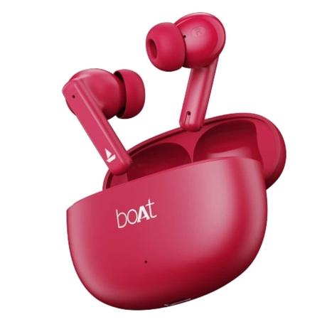 boAt Airdopes 170 ANC TWS Earbuds with 35 dB Active Noise Cancellation, Ambient Mode, 75 hrs Playback, 4 Mics with ENx, 13 mm Drivers, BEAST Mode, IWP Tech, ASAP Charge, Sunrise Blush-1