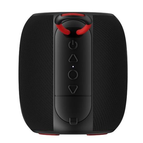boAt Stone 208 Bluetooth Speaker with 5 W Signature Sound, 8 hours of Playback, 52 mm Drivers, Built in mic, RGB lights (Raging Black)-4