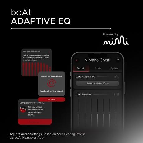 boAt Nirvana Crystl, Transparent Case, Spatial Audio, ANC ( Up to 32 dB), 100 Hrs Battery, 4 Mics ENx, Dual Pair, App Support, Bluetooth Earbuds, TWS Ear Buds Wireless Earphones with mic (Quantum Black)-11