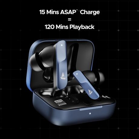 boAt Nirvana X TWS, Knowles Dual Drivers, Hi-Res Audio LDAC, App Support, ENx, Dual Pair, Spatial Audio, Fast Charge, Bluetooth Earbuds, TWS Ear Buds Wireless Earphones with mic (Mist Blue)-11
