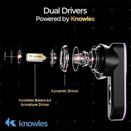 boAt Nirvana X TWS, Knowles Dual Drivers, Hi-Res Audio LDAC, App Support, ENx, Dual Pair, Spatial Audio, Fast Charge, Bluetooth Earbuds, TWS Ear Buds Wireless Earphones with mic (Smoky Amethyst)-2