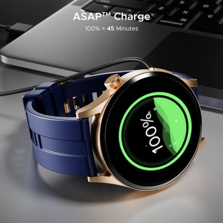 boAt Chrome Horizon Smartwatch, Royal Blue-6