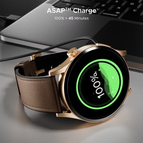 boAt Chrome Horizon Smartwatch, Coco Brown-6