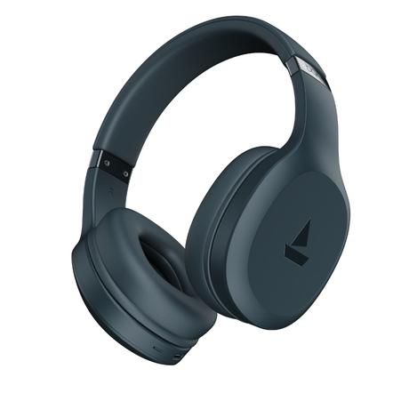 boAt Rockerz 412 On Ear Bluetooth Wireless Headphones with 60 hours Playback Time, 40 mm Drivers with boAt Signature Sound, IPX4 Rating, ENx Tech and Adaptive Fit (Bold Blue)-6