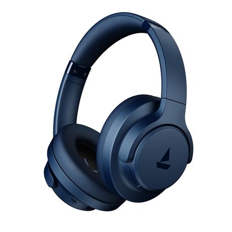 boAt Rockerz 512 ANC, 40 dB Hybrid ANC, 80 H Battery, Beast Mode, ENx , App Support, Bluetooth Headphones with Mic (Bold Blue)-2
