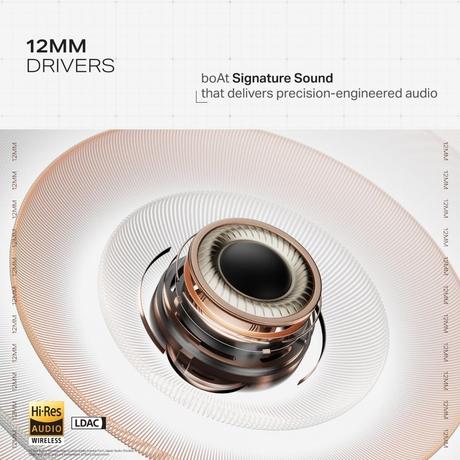 boAt Nirvana Zenith Pro TWS Ear Buds with 50 dB Hybrid Adaptive ANC, Spatial Audio, Hi-Res Audio LDAC, 6 Mics AI-ENx, 80 Hrs Battery (Velvet Grey)-3