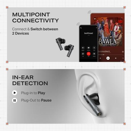 boAt Nirvana Zenith Pro TWS Ear Buds with 50 dB Hybrid Adaptive ANC, Spatial Audio, Hi-Res Audio LDAC, 6 Mics AI-ENx, 80 Hrs Battery (Velvet Grey)-6