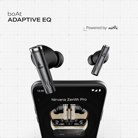 boAt Nirvana Zenith Pro TWS Ear Buds with 50 dB Hybrid Adaptive ANC, Spatial Audio, Hi-Res Audio LDAC, 6 Mics AI-ENx, 80 Hrs Battery (Velvet Grey)-7
