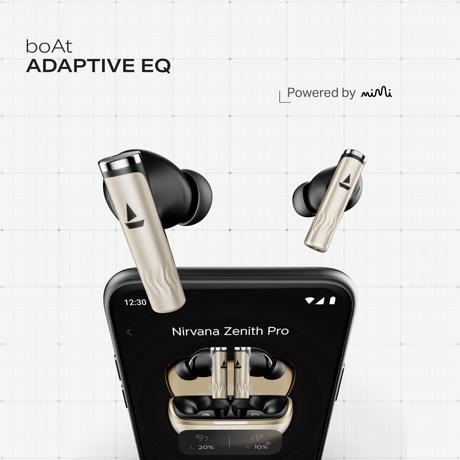 boAt Nirvana Zenith Pro TWS Ear Buds with 50 dB Hybrid Adaptive ANC, Spatial Audio, Hi-Res Audio LDAC, 6 Mics AI-ENx, 80 Hrs Battery (Platinum Gold)-7