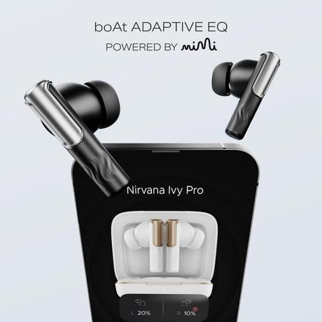 boAt Nirvana Ivy Pro TWS Earbuds with Dolby Atmos, Head Tracking, 52 dB Hybrid Adaptive ANC, Hi-Res LDAC, Titanium Dual Drivers (Crystal Black)-9