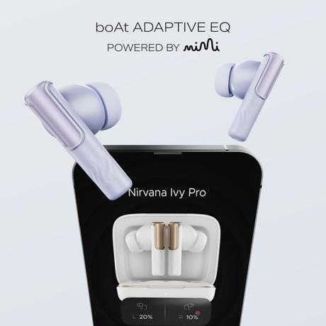 boAt Nirvana Ivy Pro TWS Earbuds with Dolby Atmos, Head Tracking, 52 dB Hybrid Adaptive ANC, Hi-Res LDAC, Titanium Dual Drivers (Purple Haze)-9