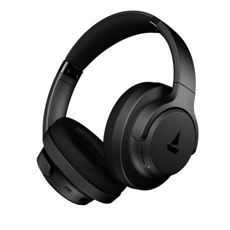 boAt Rockerz 512 ANC Over The Ear Headphones with 35db ANC, 40mm drivers, 80 Hours playback (Cosmic Black)-0