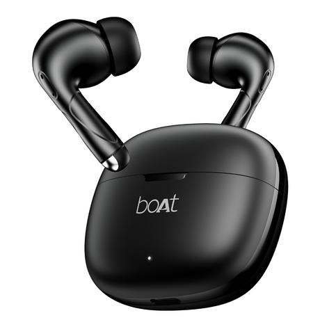 boAt Airdopes Pulse, 50 H Battery, ENx Tech, Beast Mode, ASAP Charge, Bluetooth Earbuds, TWS Ear Buds Wireless Earphones with mic (Shadow Black)-0