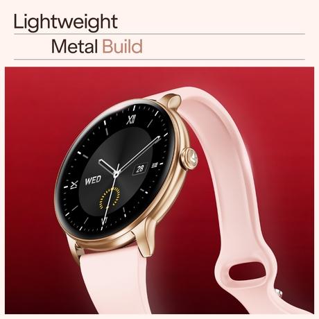 boAt Chrome Iris Smartwatch (Rose Pink)-6