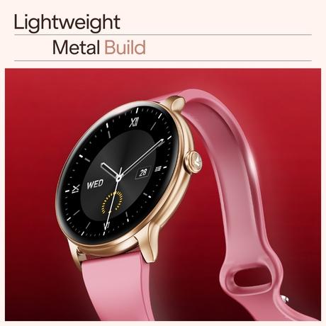 boAt Chrome Iris Smartwatch (Velvet Wine)-6