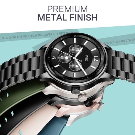 boAt Lunar Discovery Neo Smartwatch (Ocean Blue)-2
