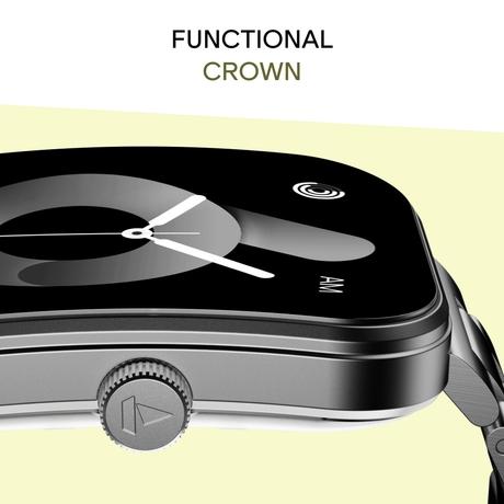 boAt Wave Sigma 3 Curv Smartwatch (Steel Black)-5