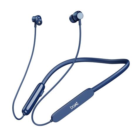 boAt Rockerz 351 ANC with 60 Hours Playtime, Upto 42db Hybrid ANC, Signature Sound & 3D Spatial Audio, 10 mm Drivers, Bluetooth v5.3 with Dual Pairing Wireless Neckband, Magnetic ON/OFF, Beast Mode, Type-C Charging & IPX5 (Cosmic Blue)-0