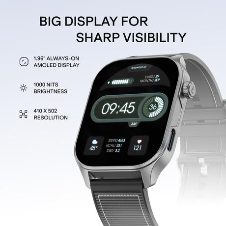 boAt Ultima Vogue 2 4.97 cm (1.96 inches) Smartwatch, Active Black-4