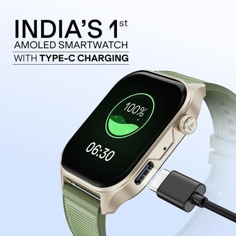 boAt Ultima Vogue 2 4.97 cm (1.96 inches) Smartwatch, Jade Green-2