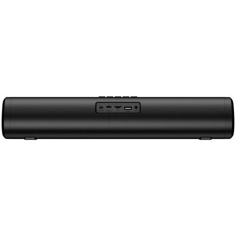 boAt Aavante Bar Groove Plus 16W 2.0 Channel Portable Bluetooth Soundbar with RGB LEDs, TWS Function, Dual Drivers, Built-in Mic, Multi-Connectivity, BT v5.4 (AUX/USB/TF Card), 5Hrs Playtime (Premium Black)-4