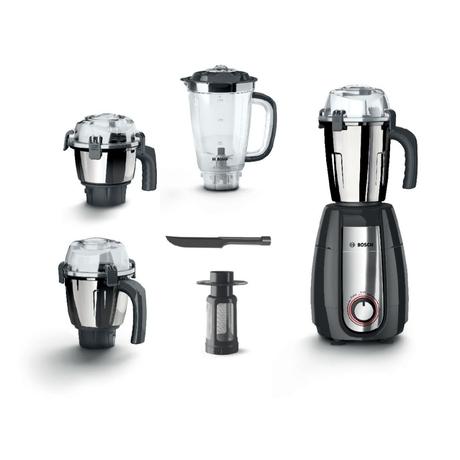 Bosch 4 Jar 1000 W Mixer Grinder, Grey, MGM8842GIN-1