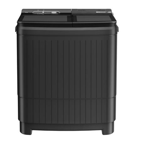 Bosch 8 kg Top Loading Semi Automatic Washing Machine, WJG803S0IN, Black Silver-0