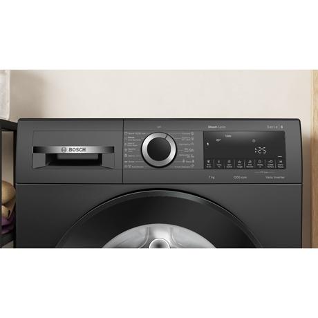 Bosch 7 kg Fully Automatic Front Loading Washing Machine, WGA12208IN, Black Grey-2