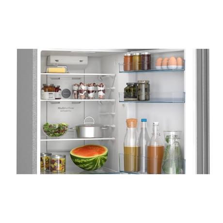 Bosch 243 L Frost Free Double Door Refrigerator, CTN27S22VI, Fine Steel-6