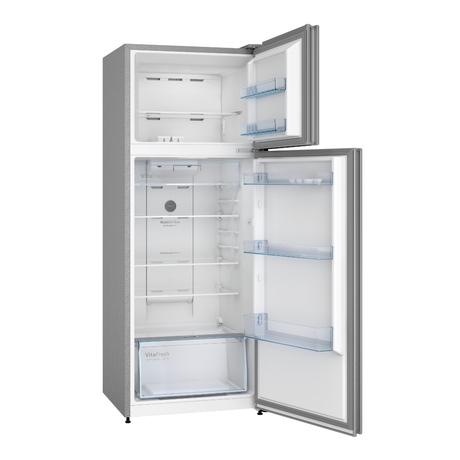 Bosch 334 L Frost Free Double Door Refrigerator, CTC35S22VI, Fine Steel-2