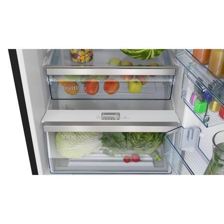 Bosch 368 L Frost Free Double Door Refrigerator, CTC39K21AI, Black Pearl-8